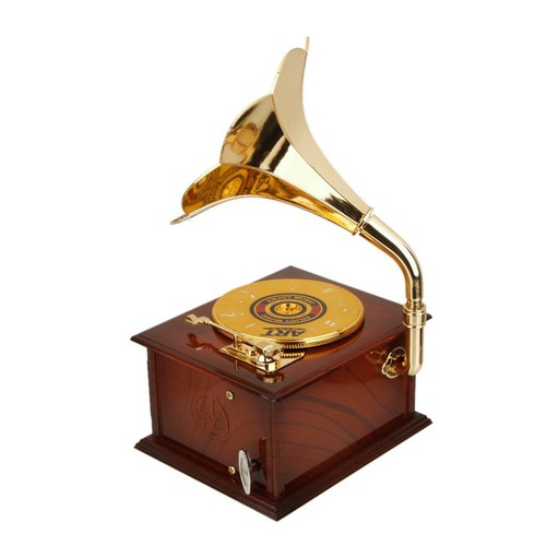 Grammofono con tromba - , his