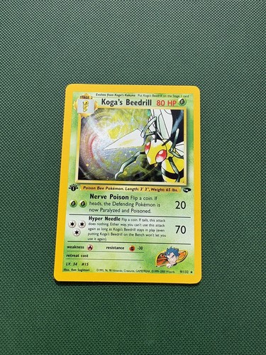 1st edition koga - edition, beedrill