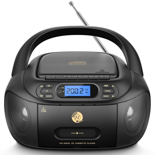 Lettore con cassette - con, cassette,
