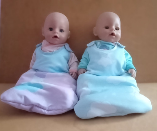 Bambole gemelle baby - gemelle, born