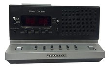 Radiosveglia anni 80 GRUNDIG sono clock 800 radio funzionante display no A5