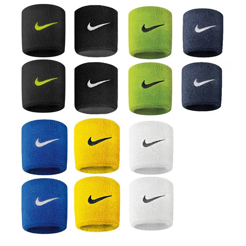 Nike swoosh wristbands coppia - nike,