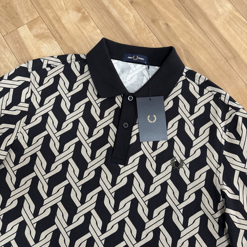 Polo fred perry - uomo, stampa