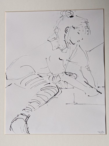 Disegno a inchiostro - xx, c
