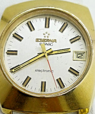 OROLOGIO UOMO ETERNA SONIC ELECTRONIC 1550-9162 MOV. FORCELLA TUNING ORO. P 40 MICRON