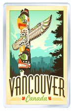 Vancouver Canada Vintage Repro
