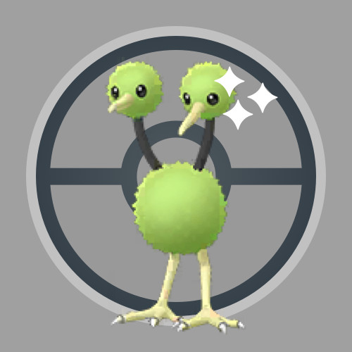 Shiny doduo - (#084),