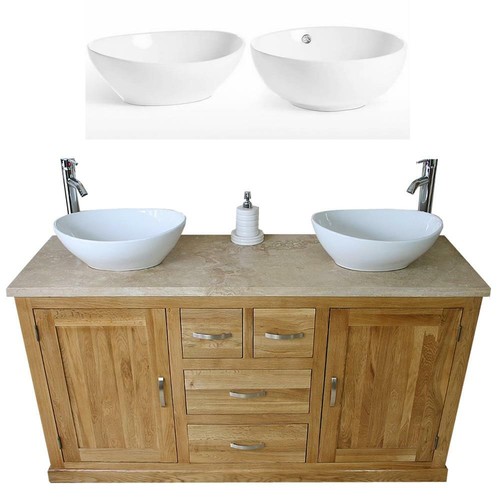 Mobile bagno doppio mobiletto