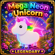 MEGA UNICORNO AL NEON (MOLTO