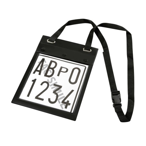 Porta targa prova - targa,