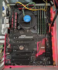 CPU PROCESSORE INTEL CORE i7-6700K + SCHEDA MADRE MSI H170A GAMING PRO +RAM 32GB
