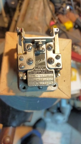 Vintage western electric relay - western,