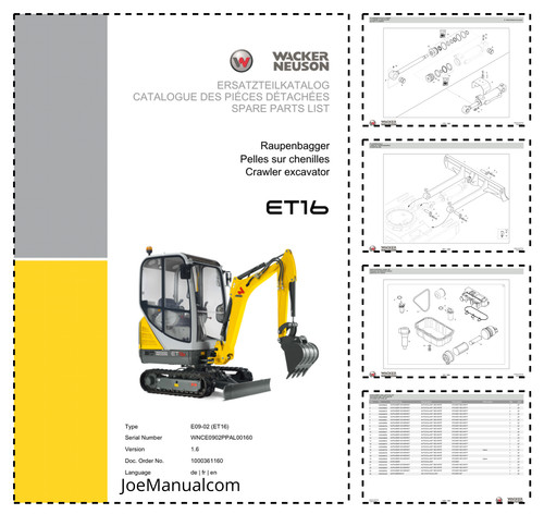 Wacker neuson et16 - neuson,