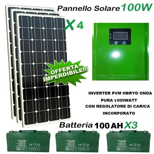 Kit fotovoltaico giornaliero - fotovoltaico,