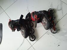 Pattini Roller 28-32 Oxelo Pelle/Tela Con Freno 