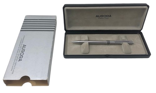 Penna biro aurora - aurora, acciaio