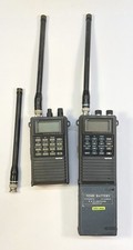 ICOM Navicom IC-A20 VHF Air Band ricetrasmettitore radio portatile testato e funzionante!
