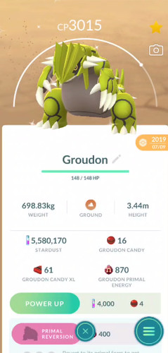 Pokemon✨Groudon