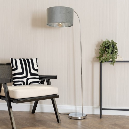 Chrome floor lamp large - floor,