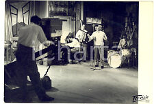 1955 ca TORINO Orchestra in sala prove - Foto TREVISIO 15x10 cm VINTAGE