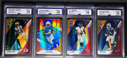Lotto carte nfl gem mint - 10,