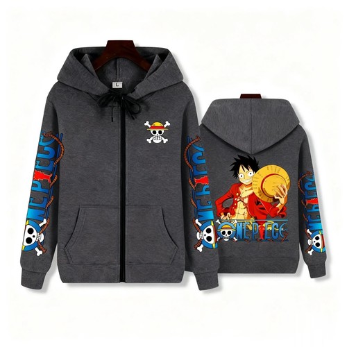 Felpa con cappuccio zip - felpa, e