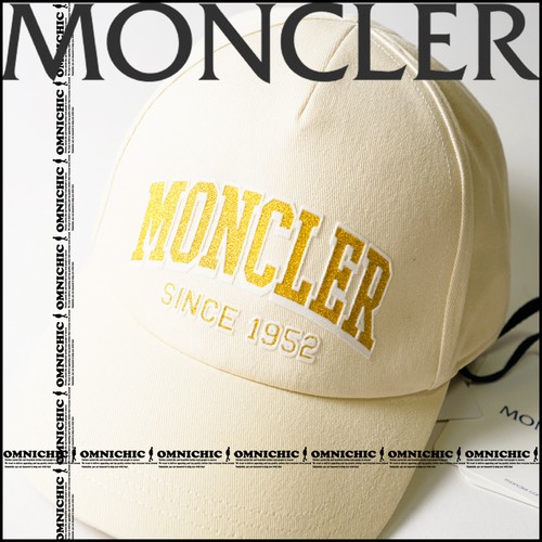 Berretto baseball moncler oro - berretto,