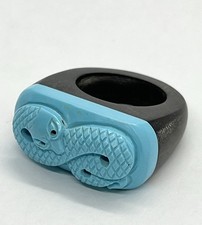 Anello in Ebano con Cammeo