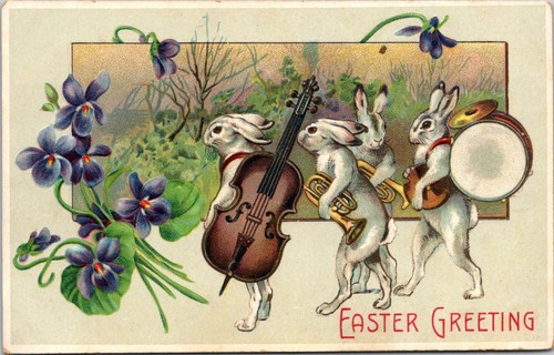 Cartolina auguri pasqua - cartolina,