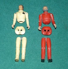 THE BLACK HOLE DOTTOR HANS REINHARDT + CAP DAN HOLLAND 1979 MEGO WALT DISNEY