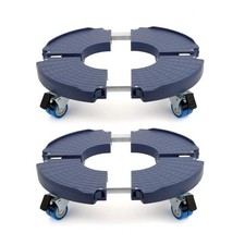 Carrello portavasi WBD WEIBIDA con ruote girevoli a 360°, capacità di carico 200