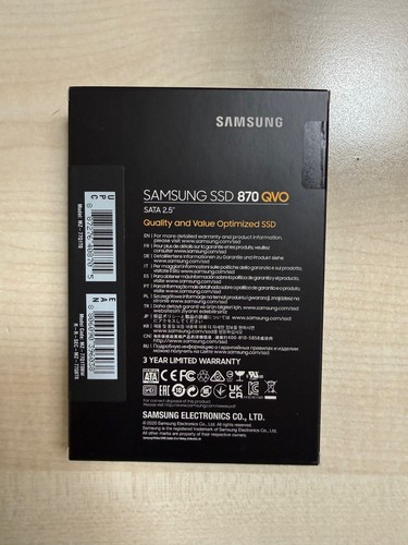 Samsung 870 qvo - qvo, 1tb