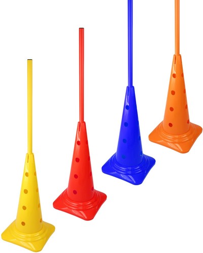 Set slalom con cono e - con,