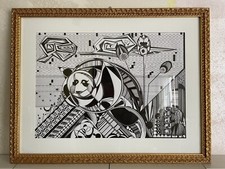 Quadro. Penna su cartoncino