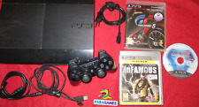 PS3 Console PS3 SUPERSLIM 500 GB | PES | GRAN TURISMO | INFAMOUS