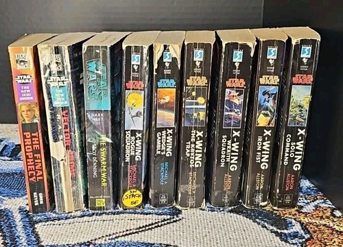 Lotto libri vintage star - star, wars