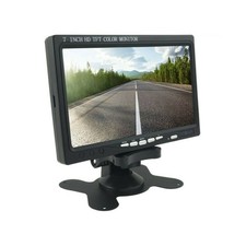 Monitor 7 Pollici HD TFT LCD HDMI VGA per Auto Camper Videosorveglianza