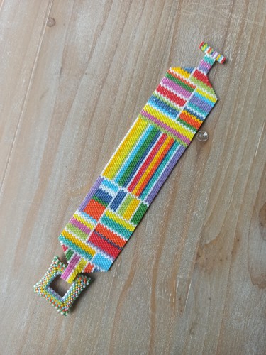 Bracciale perline vetro - perline, miyuki