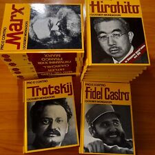 I DOSSIER MONDADORI - Pro e contro - scegli volume (Hitler, Lenin, Marx...)