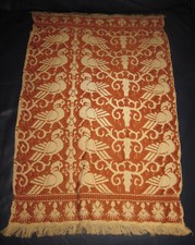 XIX secolo Tappeto sardo dalla