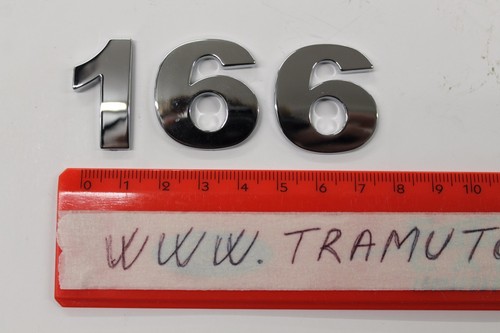 Scritta alfa romeo 166 con - romeo,