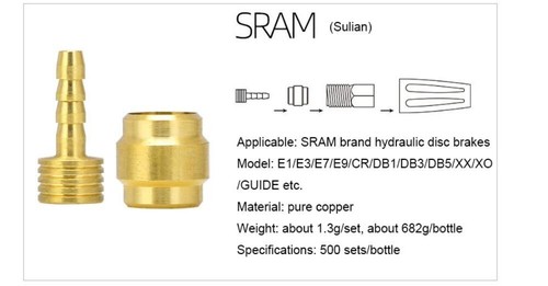 Connettore sram oliva e - 12,
