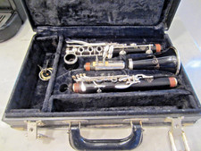 LeBlanc France Pete Fontana Granadilla Legno Bb Clarinetto Appena Revisionato