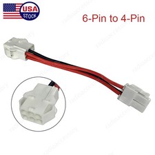 12V 6-Pin to 4-Pin PSU Power