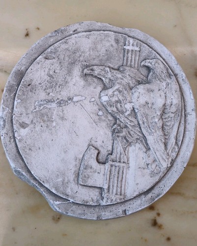 Bassorilievo gesso aquila - gesso,