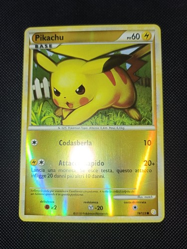 Pokemon pikachu 123 - pokemon, 78/123
