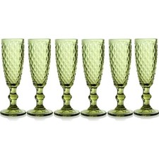 SET 6 CALICI FLUTE DIAMANTE DA