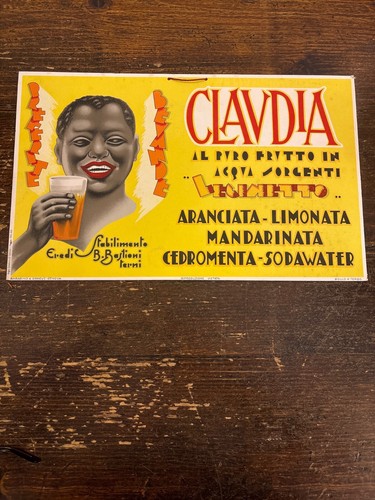 Insegna pubblicitaria claudia - insegna,