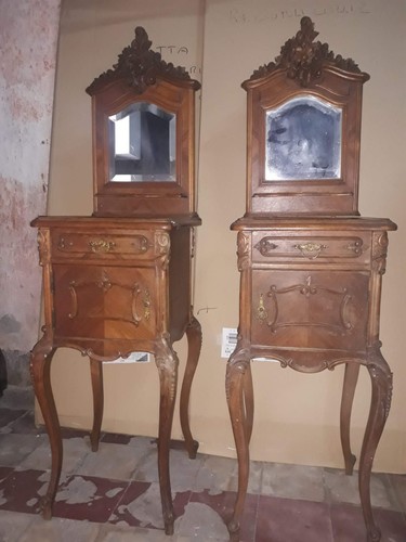 Coppia comodini con - comodini, in