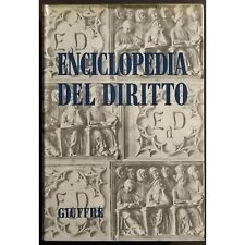 Enciclopedia del Diritto - Vol. XVIII - Foro-Giud - Ed. Giuffrè - 1969